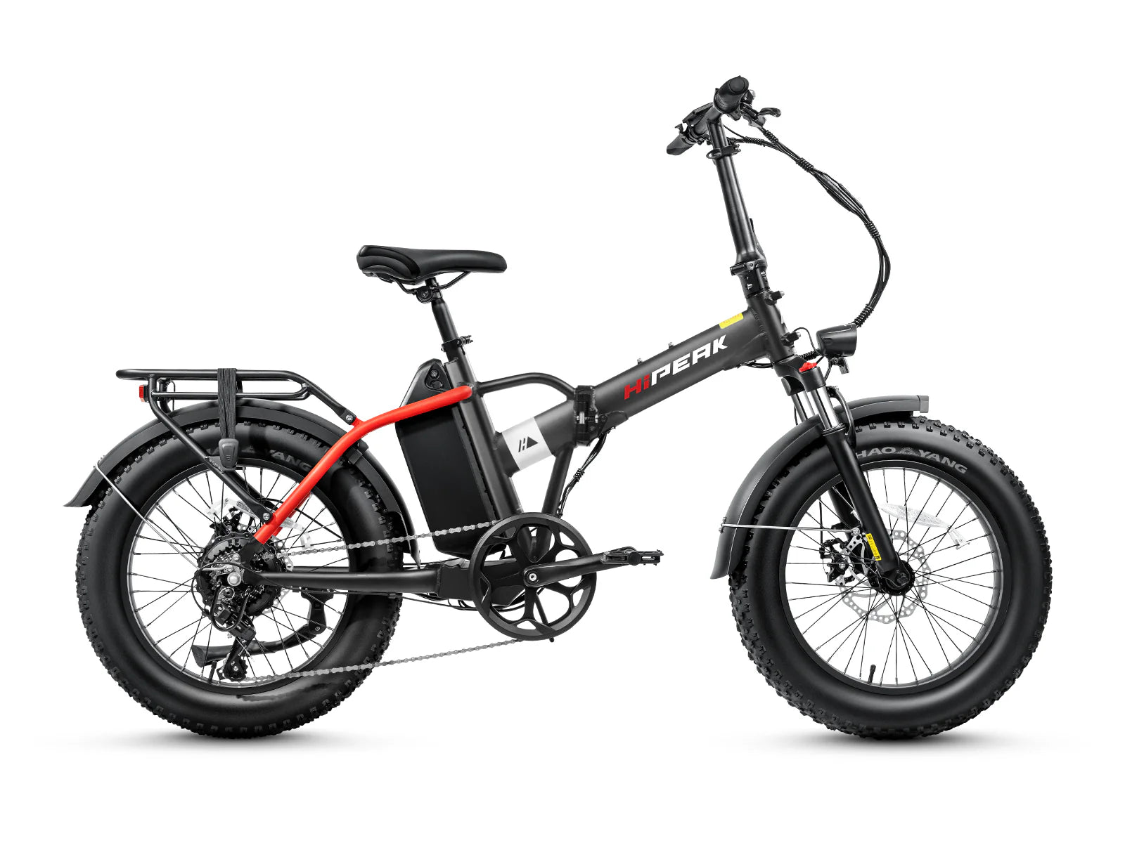 HiPEAK BONA 750 W 48V 15Ah Step-Over Fat Tire Folding Electric Bike