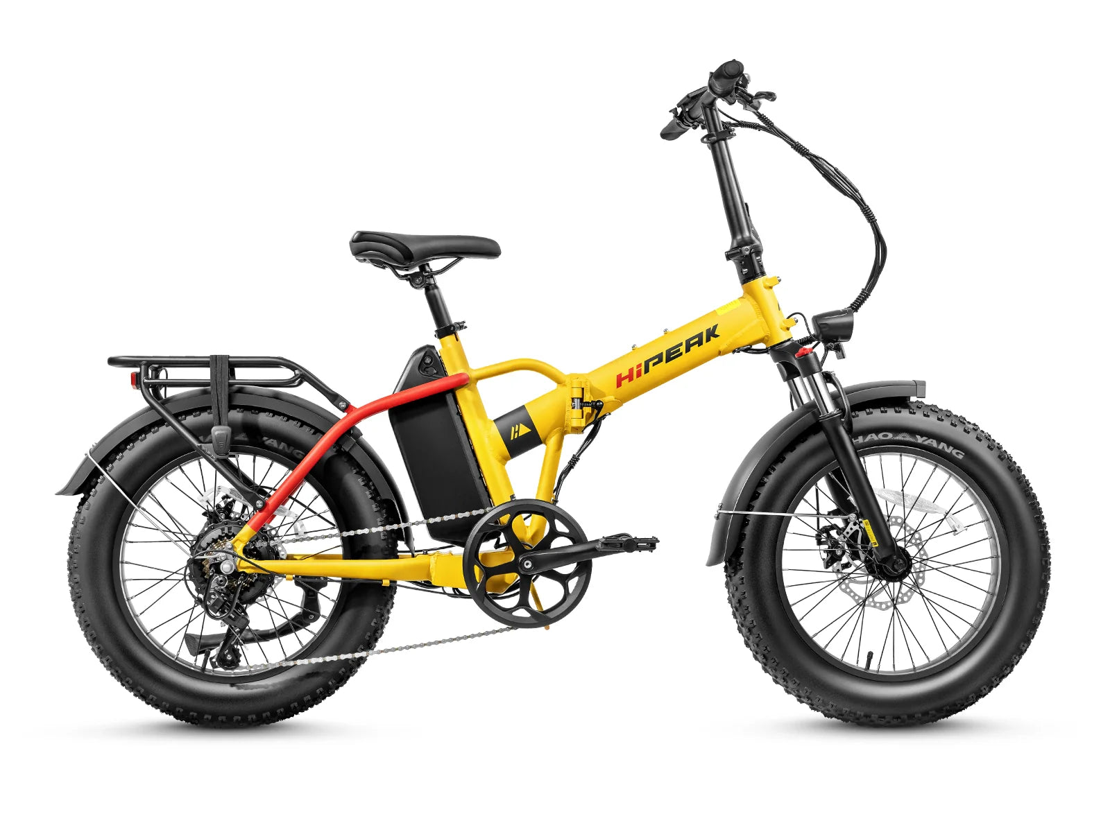 HiPEAK BONA 750 W 48V 15Ah Step-Over Fat Tire Folding Electric Bike