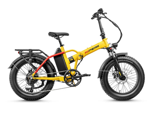 HiPEAK BONA 750 W 48V 15Ah Step-Over Fat Tire Folding Electric Bike