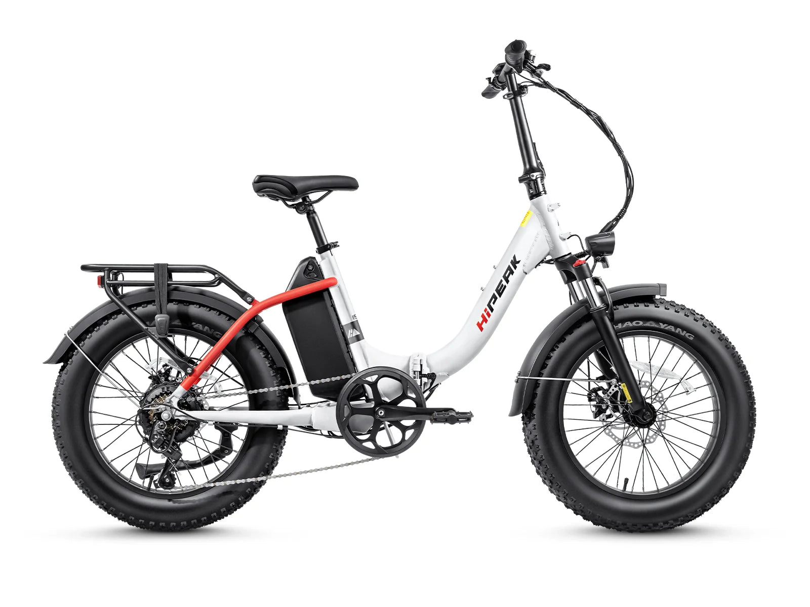 HiPEAK ELIAS 750 W Folding Step-Thru Fat Tire Electric Bike