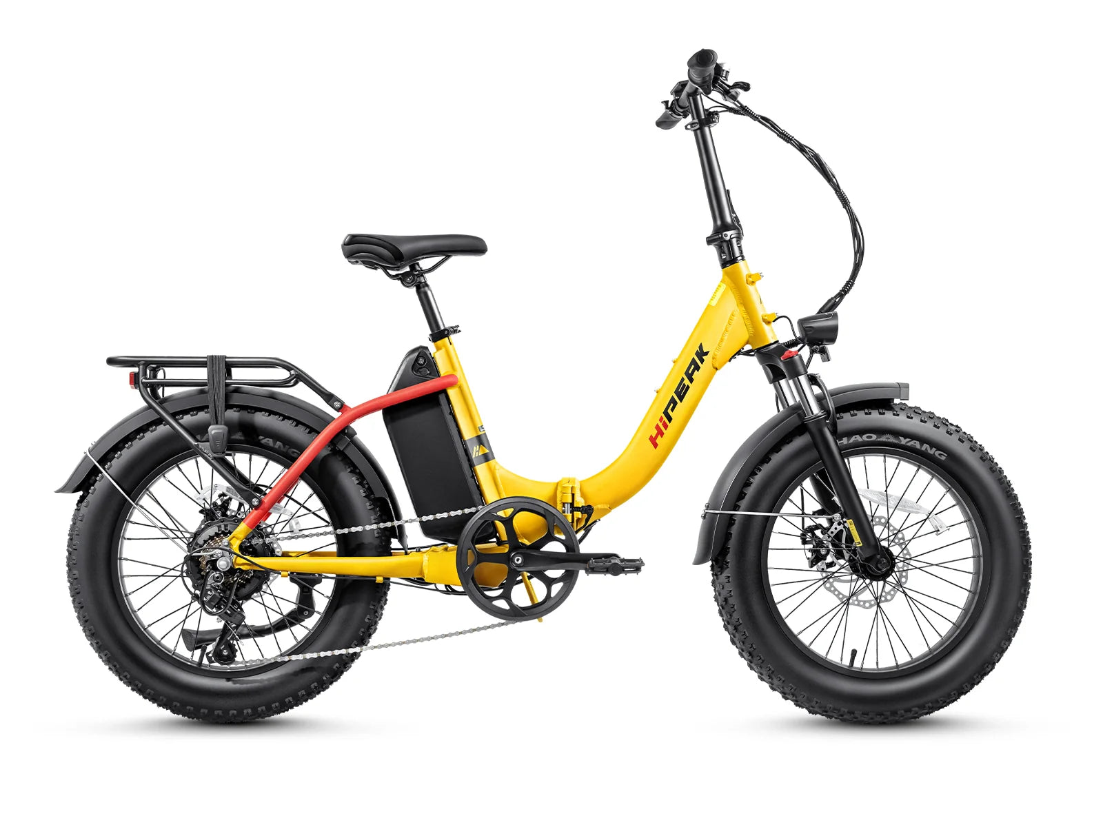 HiPEAK ELIAS 750 W Folding Step-Thru Fat Tire Electric Bike